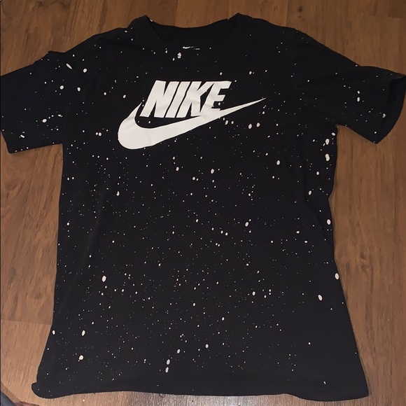 Nike Shirts & Tops Nike Paint Splatter Tshirt Poshmark
